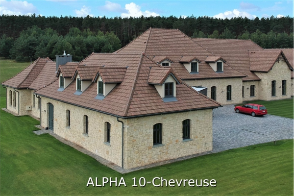 Dachówka ceramiczna ALPHA 10 Ste Foy- Chevreuse 
