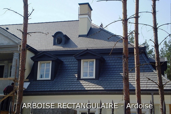 Dachówka ceramiczna Arboise  Rectangulaire - Ardoise | Edilians-Zamarat
