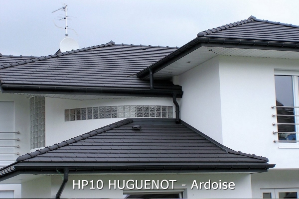 Dachówka ceramiczna HP 10 Huguenot - Ardoise | Edilians-Zamarat