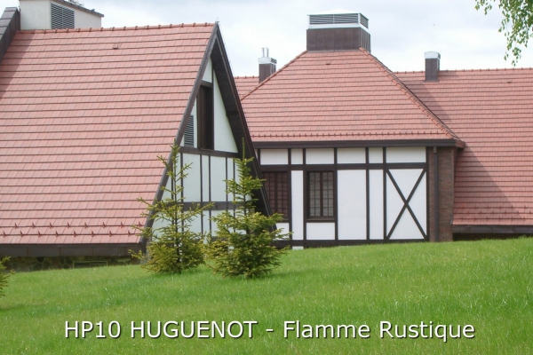 Dachówka ceramiczna HP10 HUGUENOT - Flamme Rustique| Edilians-Zamarat