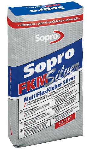 Sopro - FKM® Silver (600) Wysokoelastyczna, srebrna zaprawa klejowa